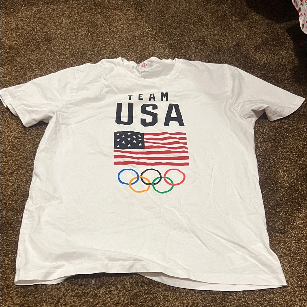 Team USA White T-Shirt